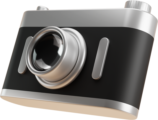 Camera 3D Illustration